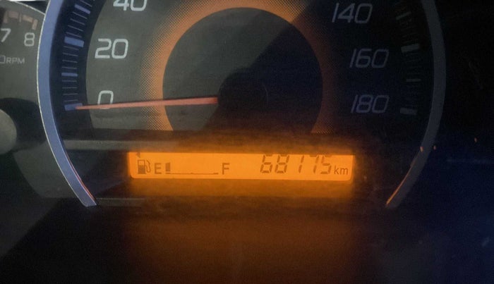 2016 Maruti Wagon R 1.0 VXI, Petrol, Manual, 68,173 km, Odometer Image