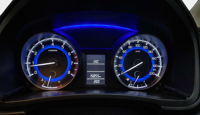 2021 Maruti Baleno DELTA PETROL 1.2, Petrol, Manual, 15,842 km, Odometer Image