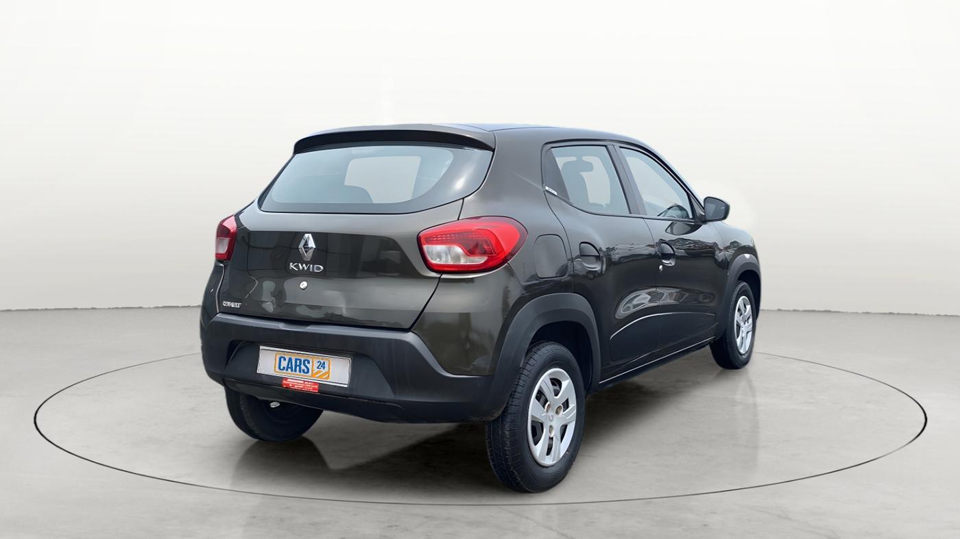 2018 Renault Kwid RXL, Petrol, Manual, 1,18,839 km, Right Back Diagonal