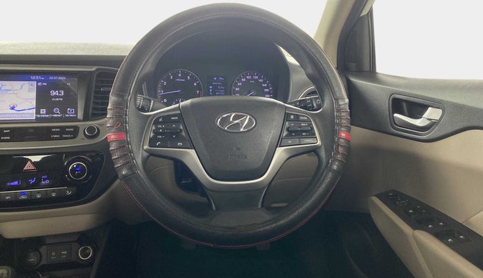 2019 Hyundai Verna 1.6 VTVT SX, Petrol, Manual, 32,601 km, Steering Wheel Close Up