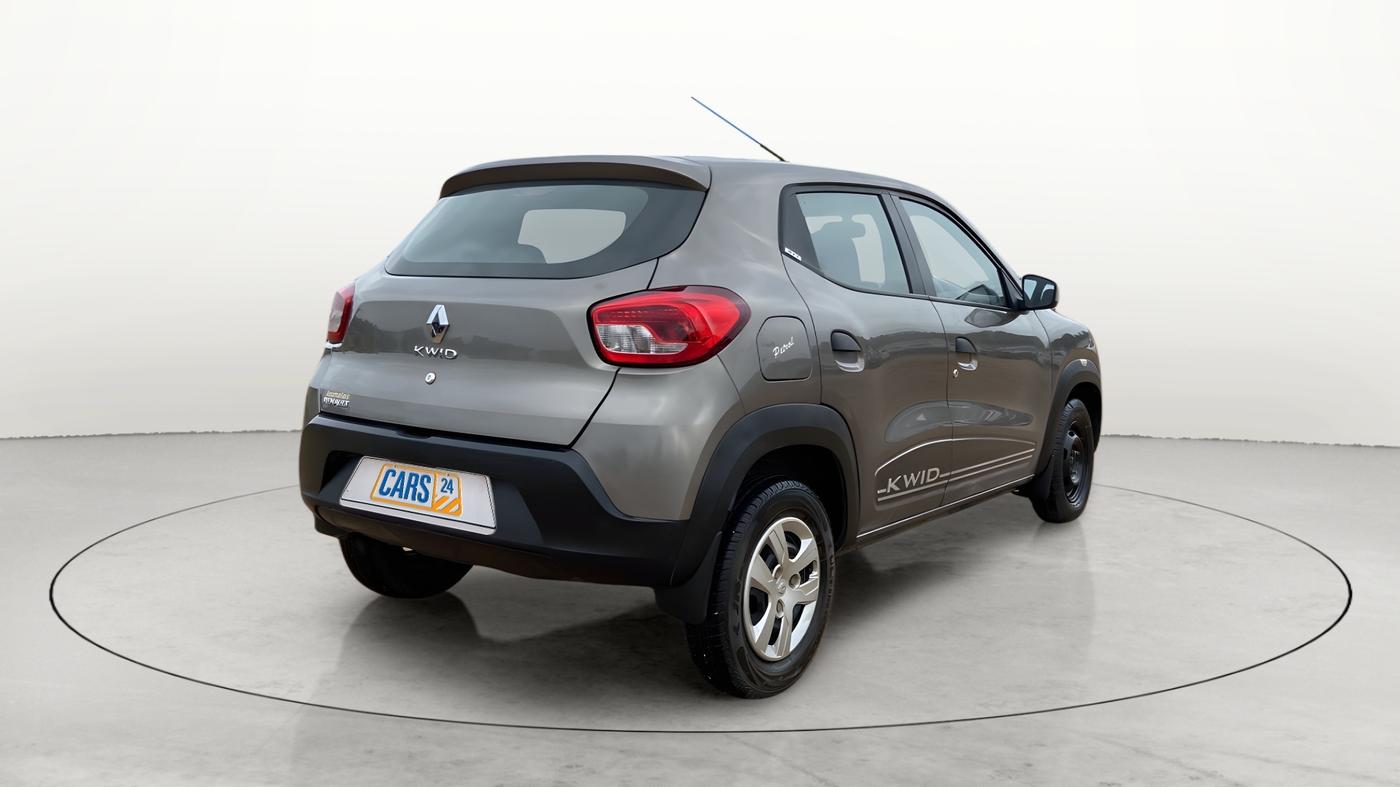2019 Renault Kwid RXT 1.0 (O), Petrol, Manual, 36,762 km, Right Back Diagonal