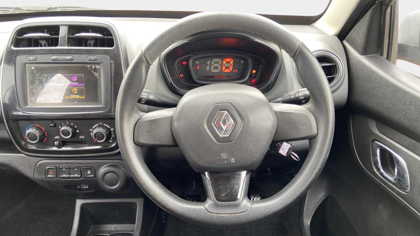 2019 Renault Kwid RXT 1.0 (O), Petrol, Manual, 36,762 km, Steering Wheel Close Up