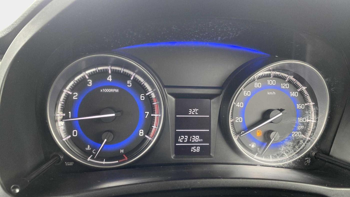 2016 Maruti Baleno DELTA PETROL 1.2, Petrol, Manual, 1,23,124 km, Odometer Image