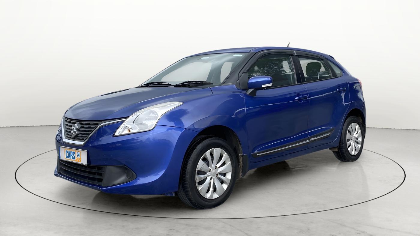 2016 Maruti Baleno DELTA PETROL 1.2, Petrol, Manual, 1,23,124 km, Left Front Diagonal