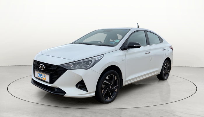 2020 Hyundai Verna SX (O) 1.0 TURBO DCT, Petrol, Automatic, 37,911 km, Left Front Diagonal