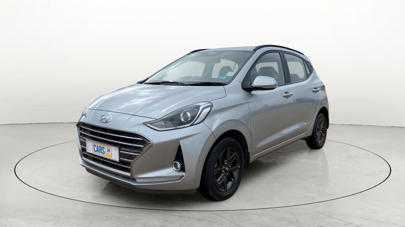 2019 Hyundai GRAND I10 NIOS SPORTZ AMT 1.2 KAPPA VTVT, Petrol, Automatic, 31,718 km, Left Front Diagonal