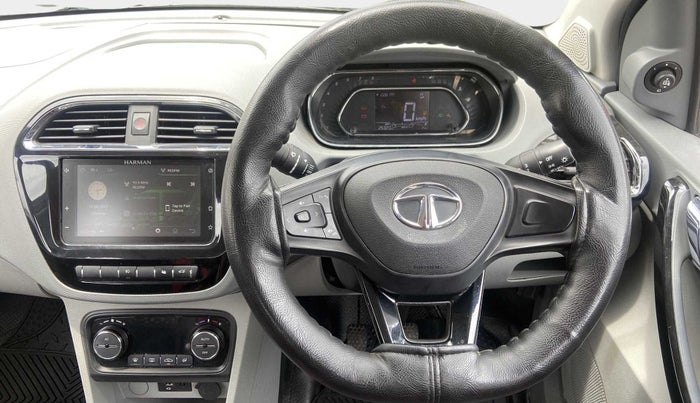 2020 Tata TIGOR XZ PLUS PETROL, Petrol, Manual, 25,319 km, Steering Wheel Close Up