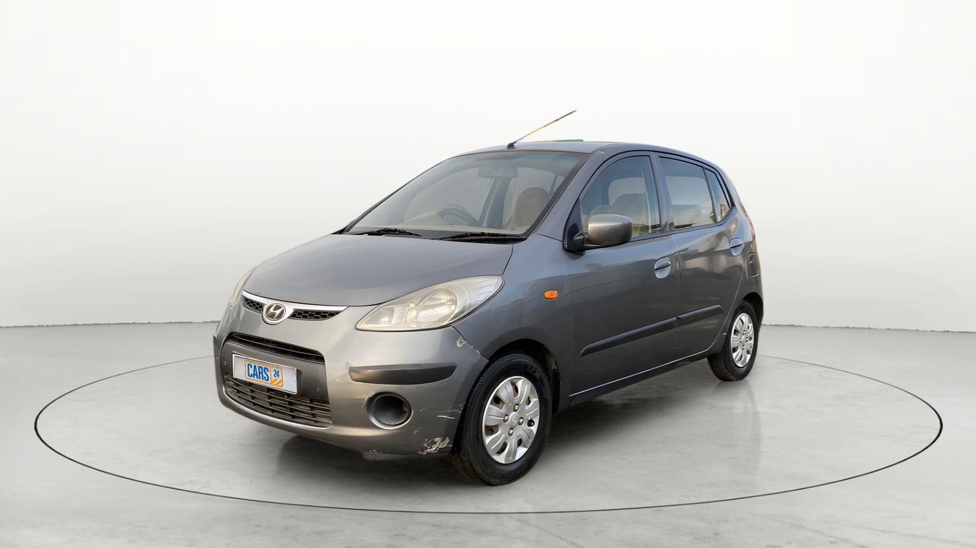 2010 Hyundai i10 SPORTZ 1.2, Petrol, Manual, 1,20,764 km, Left Front Diagonal