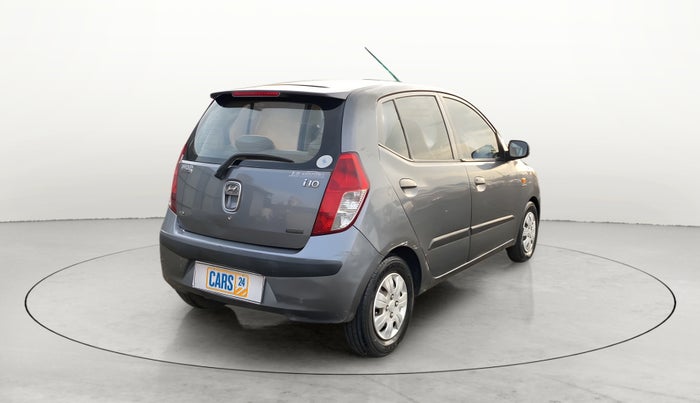 2010 Hyundai i10 SPORTZ 1.2, Petrol, Manual, 1,20,764 km, Right Back Diagonal