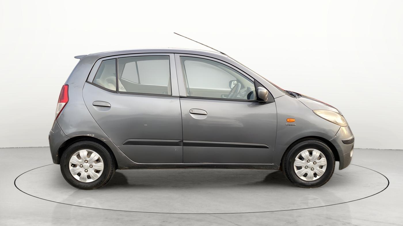 2010 Hyundai i10 SPORTZ 1.2, Petrol, Manual, 1,20,764 km, Right Side View