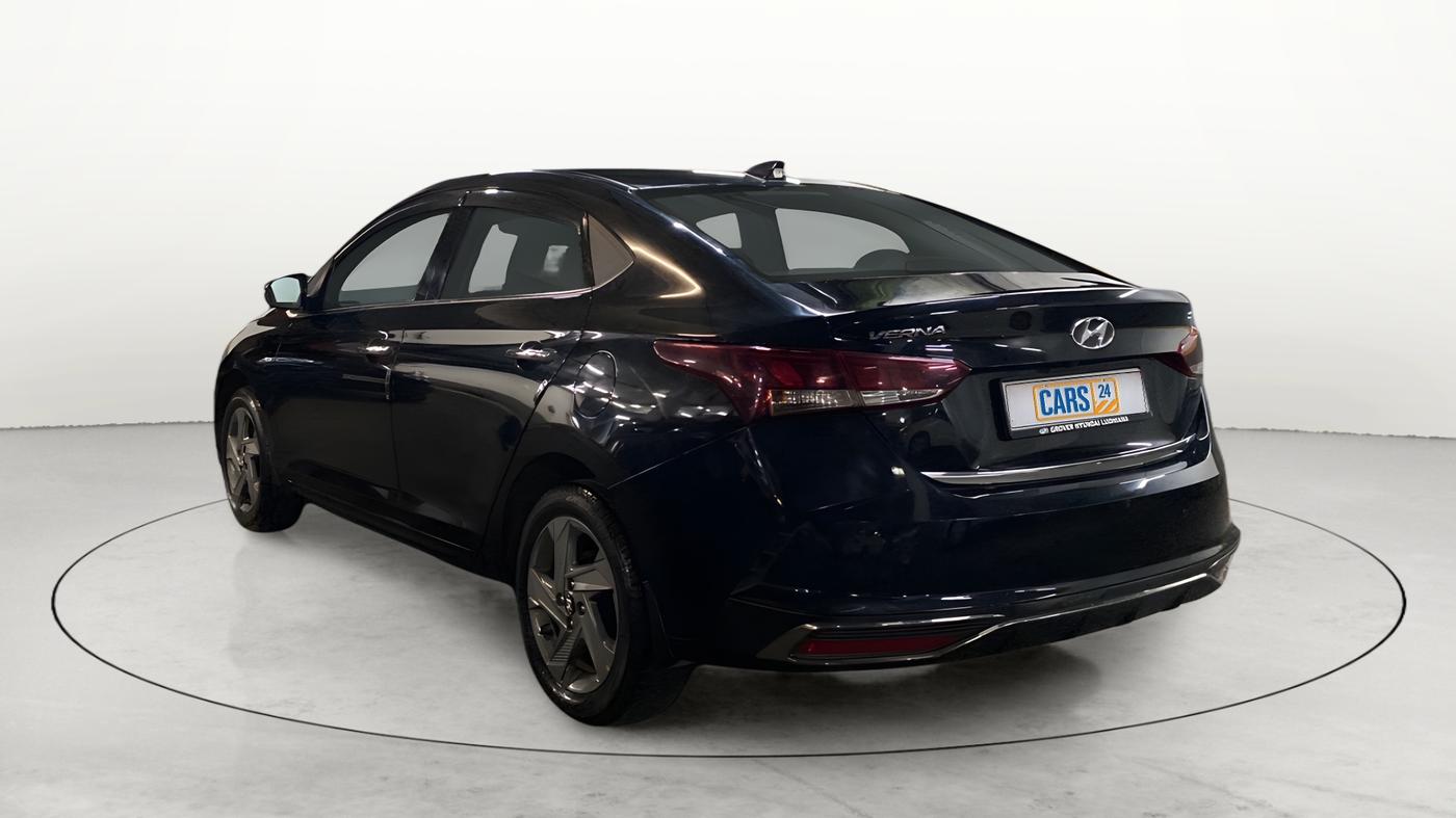 2021 Hyundai Verna SX 1.5 VTVT IVT, Petrol, Automatic, 10,919 km, Left Back Diagonal