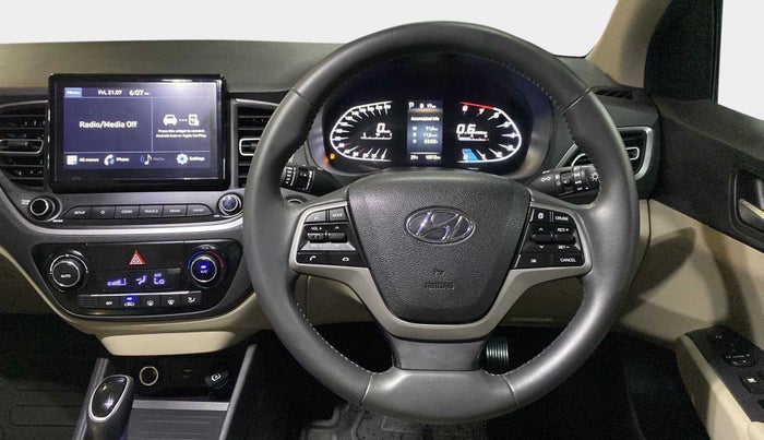 2021 Hyundai Verna SX 1.5 VTVT IVT, Petrol, Automatic, 10,919 km, Steering Wheel Close Up
