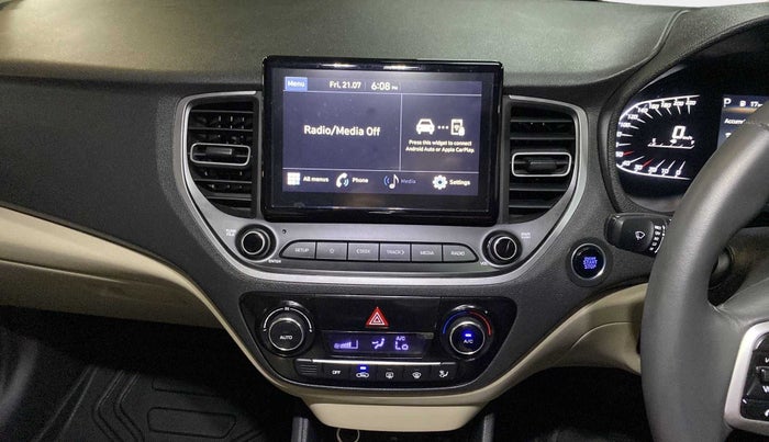 2021 Hyundai Verna SX 1.5 VTVT IVT, Petrol, Automatic, 10,919 km, Infotainment System