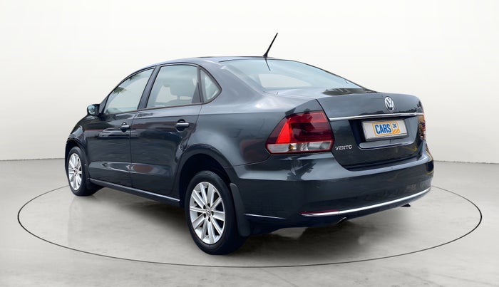 2017 Volkswagen Vento HIGHLINE PETROL AT, Petrol, Automatic, 51,245 km, Left Back Diagonal