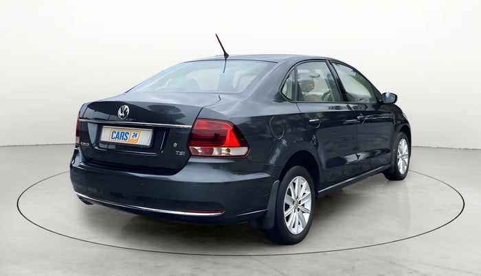 2017 Volkswagen Vento HIGHLINE PETROL AT, Petrol, Automatic, 51,245 km, Right Back Diagonal