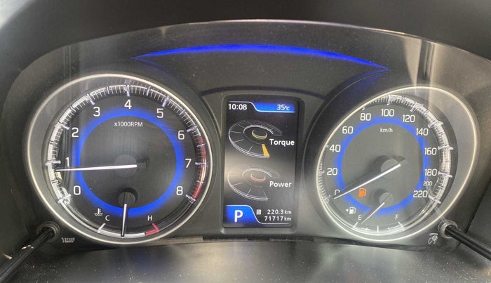 2017 Maruti Baleno ALPHA CVT PETROL 1.2, Petrol, Automatic, 71,711 km, Odometer Image