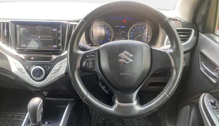2017 Maruti Baleno ALPHA CVT PETROL 1.2, Petrol, Automatic, 71,711 km, Steering Wheel Close Up