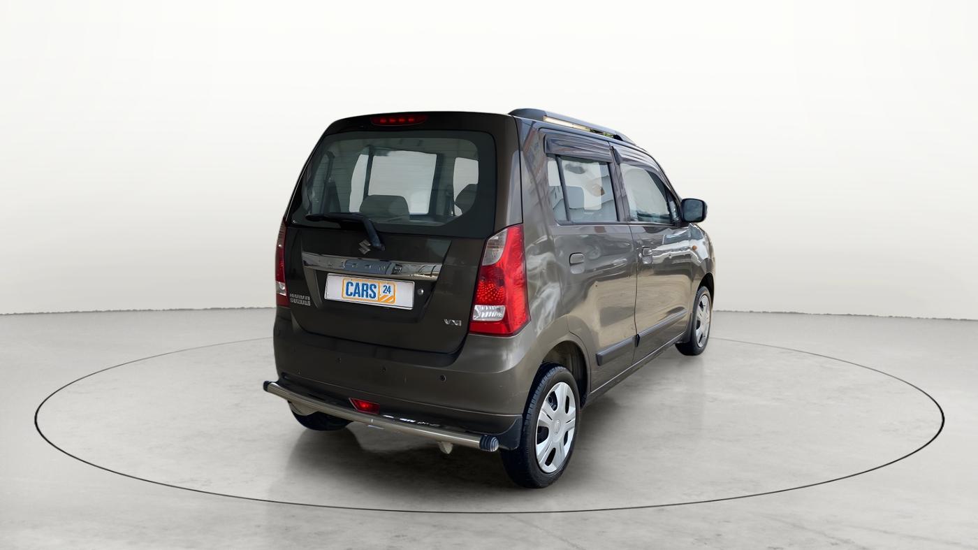 2016 Maruti Wagon R 1.0 VXI, Petrol, Manual, 89,443 km, Right Back Diagonal