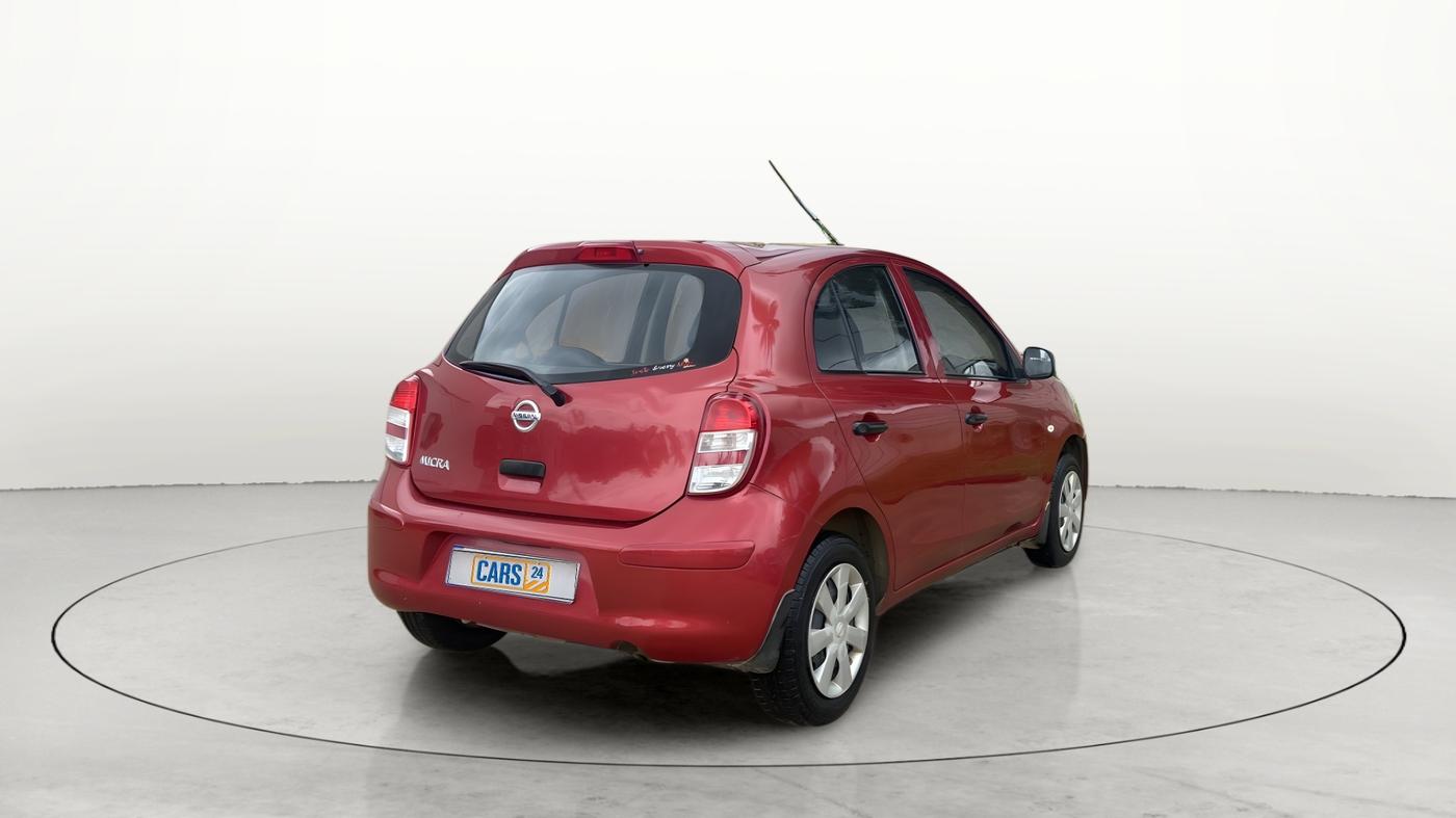 2010 Nissan Micra XL PETROL, Petrol, Manual, 34,093 km, Right Back Diagonal