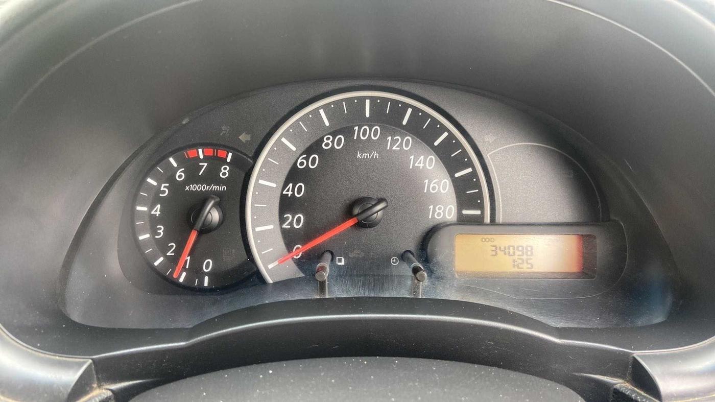 2010 Nissan Micra XL PETROL, Petrol, Manual, 34,093 km, Odometer Image