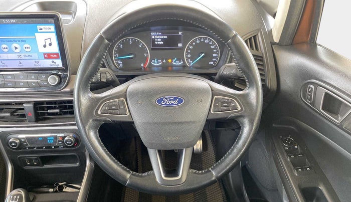 2019 Ford Ecosport TITANIUM 1.5L DIESEL, Diesel, Manual, 82,659 km, Steering Wheel Close Up