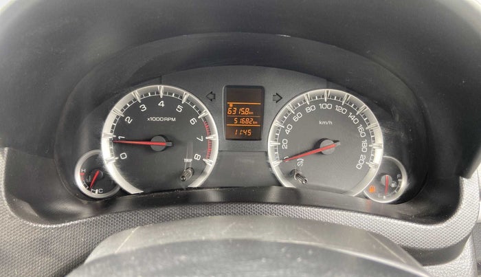 2014 Maruti Swift VXI, Petrol, Manual, 51,659 km, Odometer Image