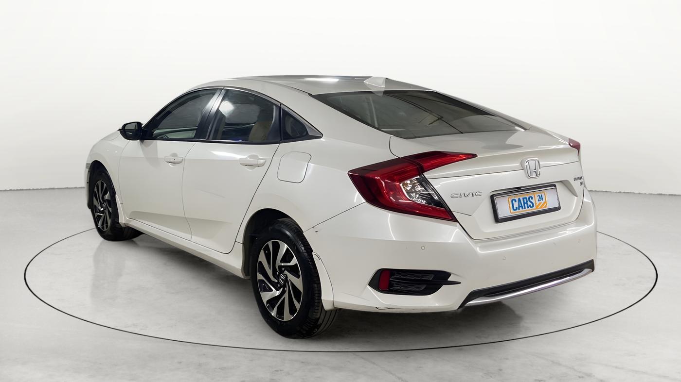 2019 Honda Civic 1.8L I-VTEC V CVT, Petrol, Automatic, 46,581 km, Left Back Diagonal