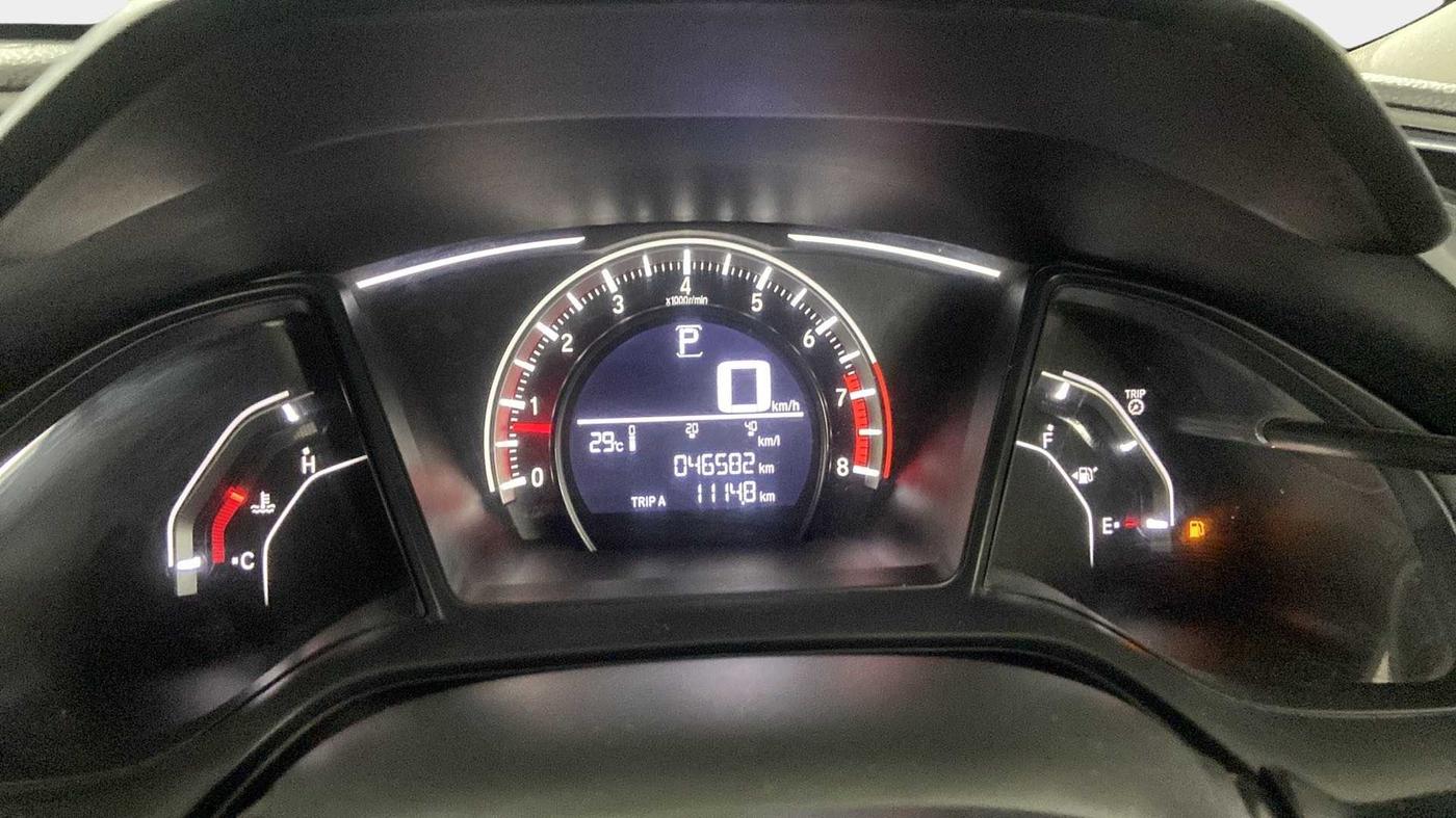 2019 Honda Civic 1.8L I-VTEC V CVT, Petrol, Automatic, 46,581 km, Odometer Image