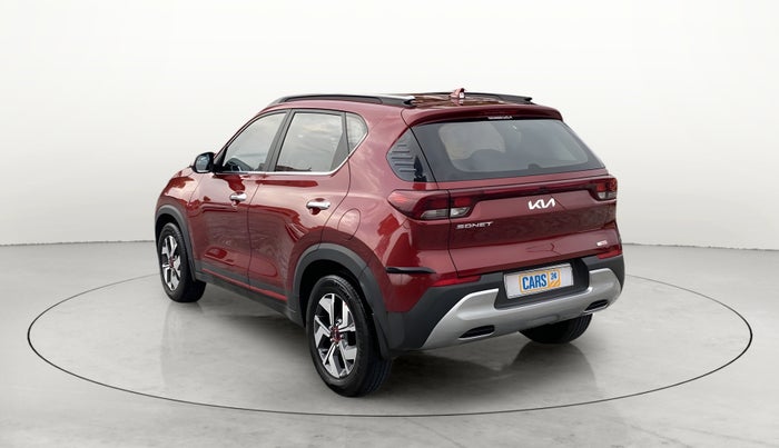 2022 KIA SONET HTK PLUS 1.0 IMT, Petrol, Manual, 7,339 km, Left Back Diagonal