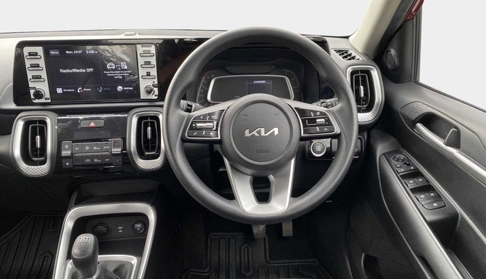 2022 KIA SONET HTK PLUS 1.0 IMT, Petrol, Manual, 7,339 km, Steering Wheel Close Up