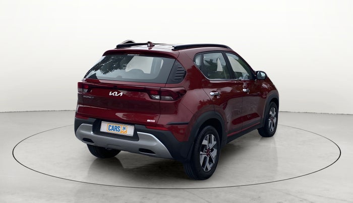 2022 KIA SONET HTK PLUS 1.0 IMT, Petrol, Manual, 7,339 km, Right Back Diagonal