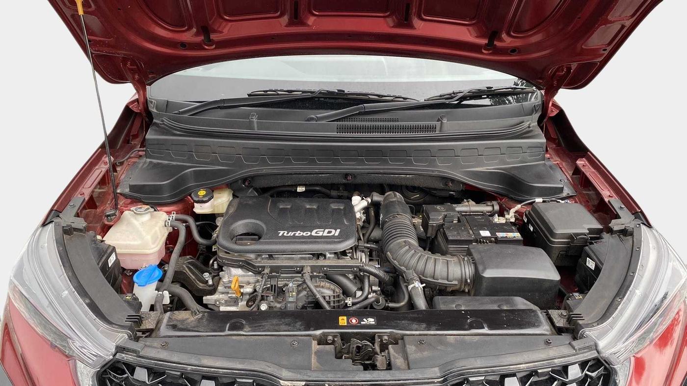 2022 KIA SONET HTK PLUS 1.0 IMT, Petrol, Manual, 7,339 km, Open Bonet