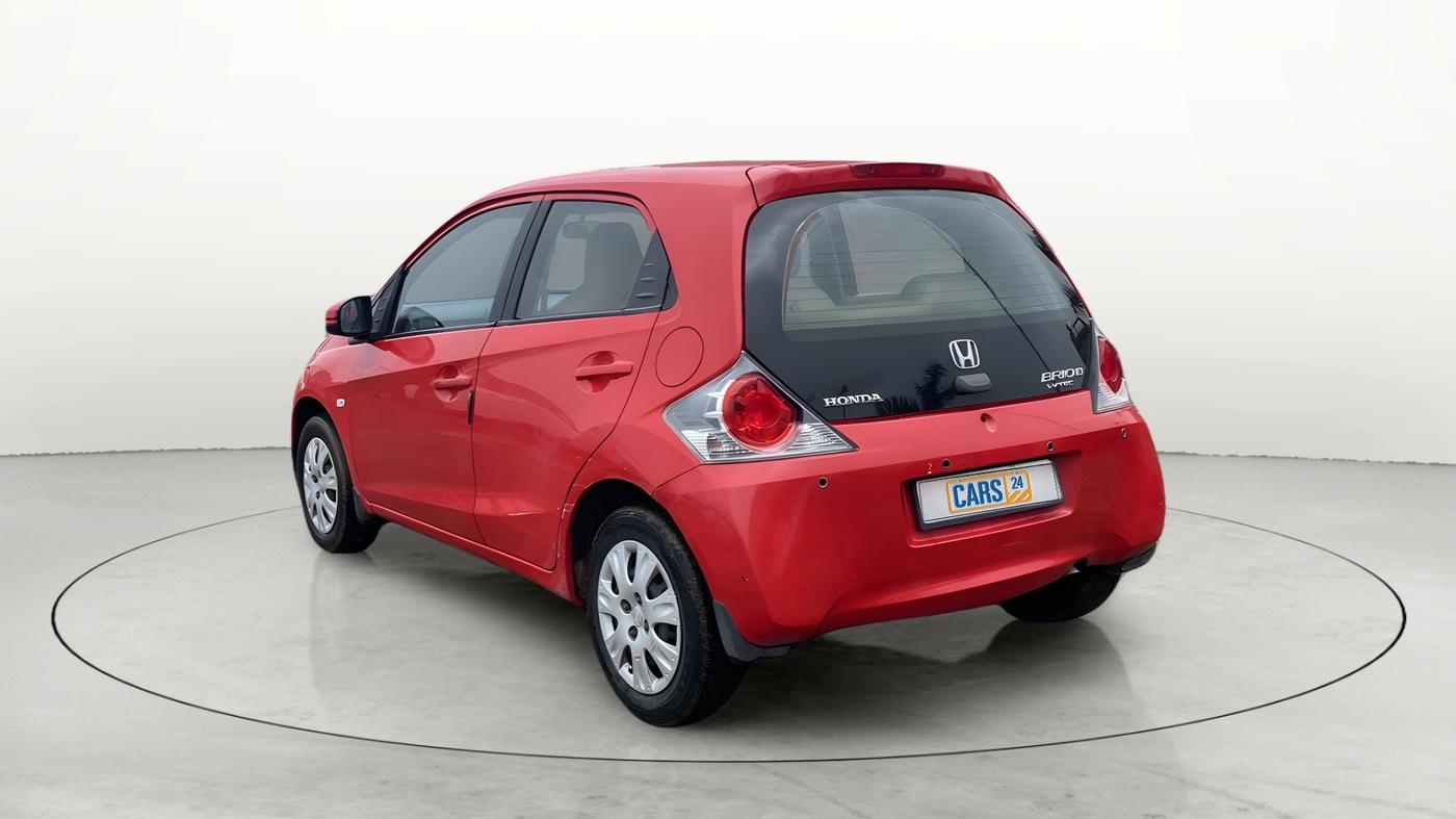 2015 Honda Brio S MT, Petrol, Manual, 73,676 km, Left Back Diagonal