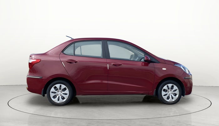 2017 Hyundai Xcent E+, Petrol, Manual, 95,062 km, Right Side View