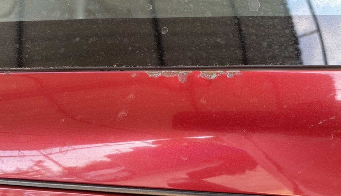 2018 Datsun Go Plus T, Petrol, Manual, 33,634 km, Right A pillar - Slightly dented