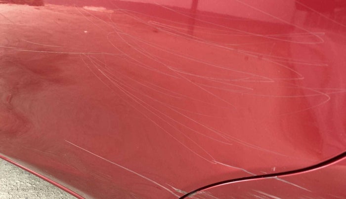 2018 Datsun Go Plus T, Petrol, Manual, 33,634 km, Rear left door - Slightly dented