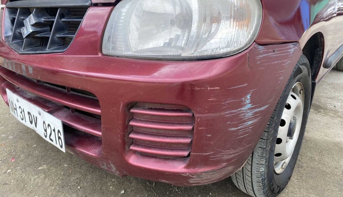 2011 Maruti Alto LXI, Petrol, Manual, 29,987 km, Front bumper - Minor scratches