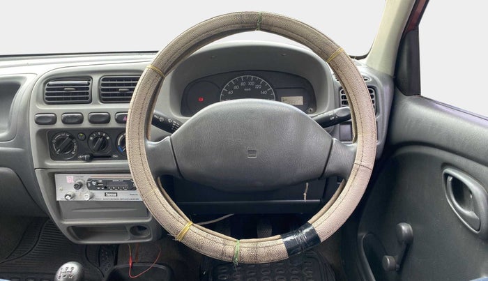 2011 Maruti Alto LXI, Petrol, Manual, 29,987 km, Steering Wheel Close Up