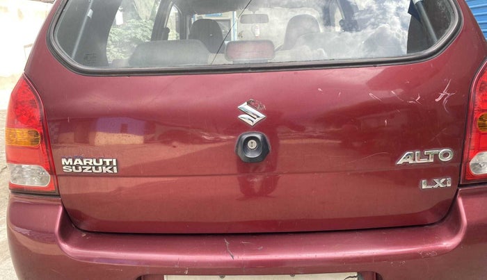 2011 Maruti Alto LXI, Petrol, Manual, 29,987 km, Dicky (Boot door) - Slightly dented