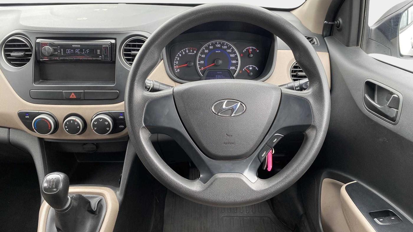 2019 Hyundai Grand i10 ERA 1.2 KAPPA VTVT, Petrol, Manual, 85,453 km, Steering Wheel Close Up