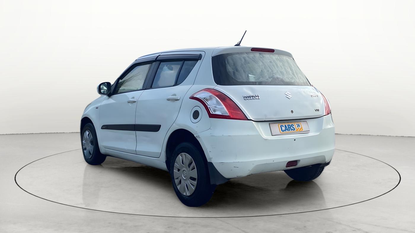 2013 Maruti Swift VXI, Petrol, Manual, 76,555 km, Left Back Diagonal