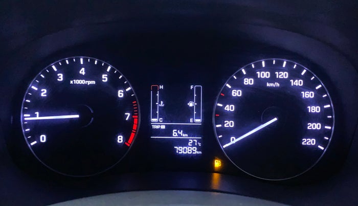 2018 Hyundai Creta SX PLUS 1.6 PETROL, Petrol, Manual, 79,275 km, Odometer Image