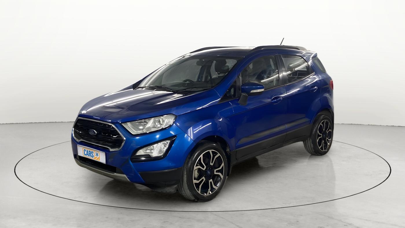 2019 Ford Ecosport TITANIUM 1.5L SIGNATURE EDITION (SUNROOF) PETROL, Petrol, Manual, 21,228 km, Left Front Diagonal