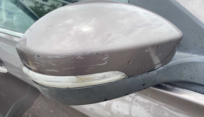 2018 Tata TIGOR XZ PLUS PETROL, Petrol, Manual, 1,06,310 km, Right rear-view mirror - Indicator light has minor damage