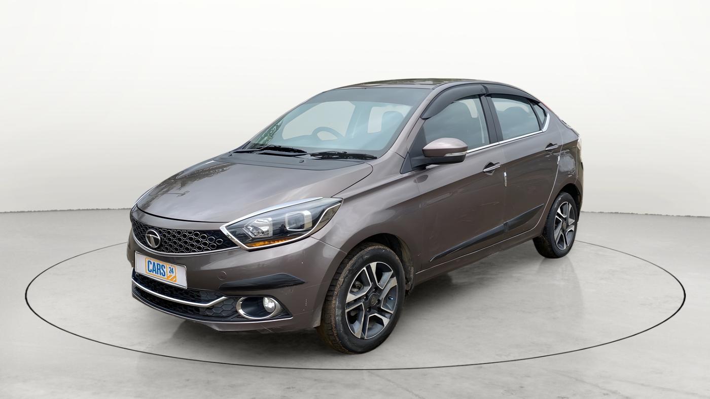2018 Tata TIGOR XZ PLUS PETROL, Petrol, Manual, 1,06,310 km, Left Front Diagonal