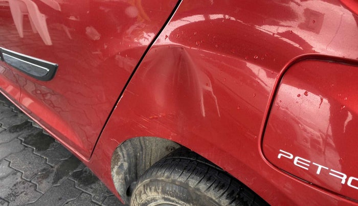 2021 Tata ALTROZ XZ PETROL, Petrol, Manual, 15,919 km, Left quarter panel - Circle - Paint ok & Dent >4 inch(If not in Criase Line)