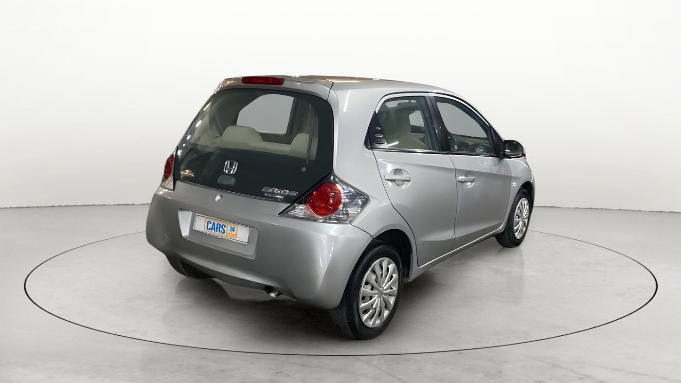 2014 Honda Brio EX MT, Petrol, Manual, 25,797 km, Right Back Diagonal