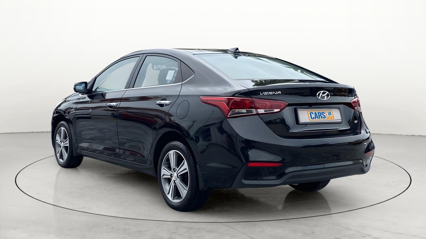2018 Hyundai Verna 1.6 VTVT SX (O) AT, Petrol, Automatic, 20,037 km, Left Back Diagonal