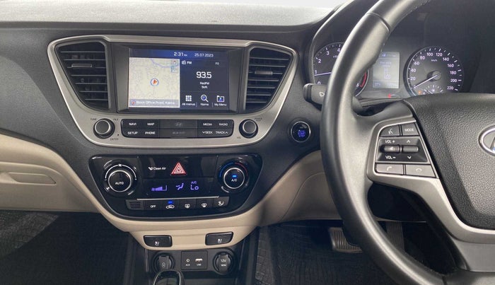 2018 Hyundai Verna 1.6 VTVT SX (O) AT, Petrol, Automatic, 20,037 km, Infotainment System