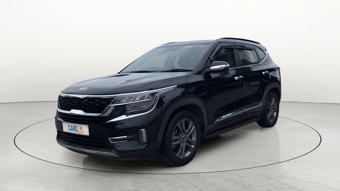 2020 KIA SELTOS HTX PLUS 1.5 DIESEL, Diesel, Manual, 42,460 km, Left Front Diagonal
